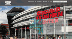 Desktop Screenshot of gesundbrunnen-center.de